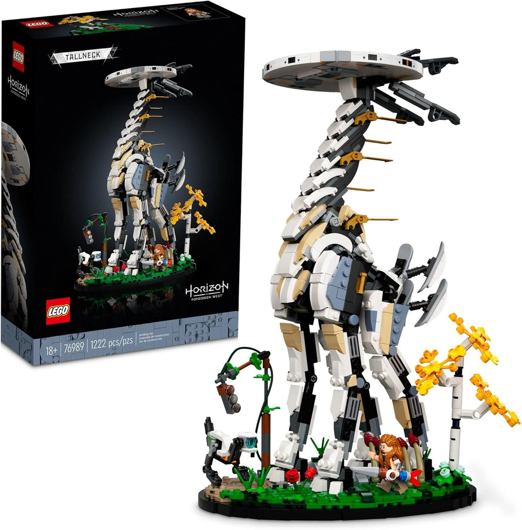 LEGO Horizon Forbidden West: Tallneck 76989 Building Set - Aloy Minifigure & Watcher Figure, Featuring Minifigure Accessories from The Game