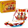 LEGO Festival Calendar - Lunar New Year Building Toy for Kids, Boys and Girls, Ages 10+ - Dragon Boat Festival Learning & Educational Toy - with Calendar for Holiday Decorations - 40678