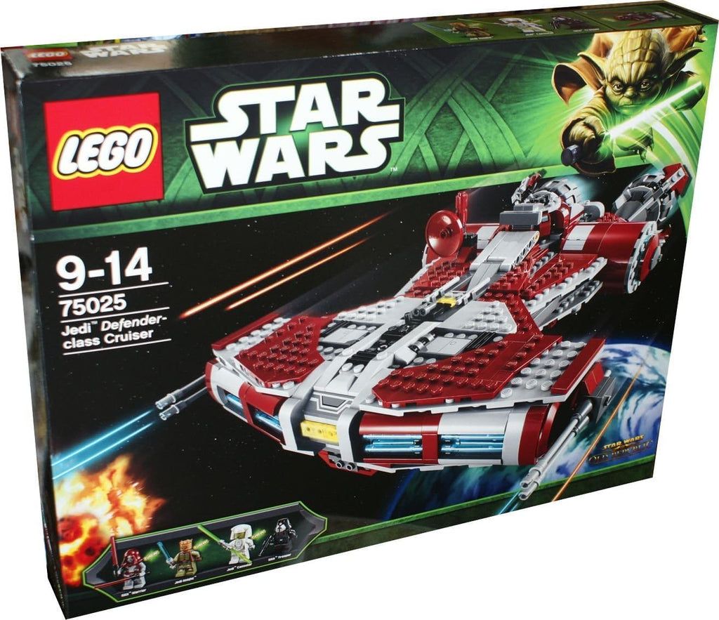 LEGO Star Wars 75025 Jedi Defender Class Cruiser (Package Damaged)