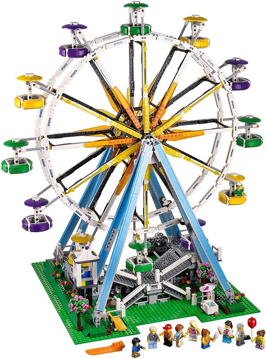 LEGO Creator Expert Ferris Wheel 10247 Construction Set (Box Missing, and Miss a few pieces)