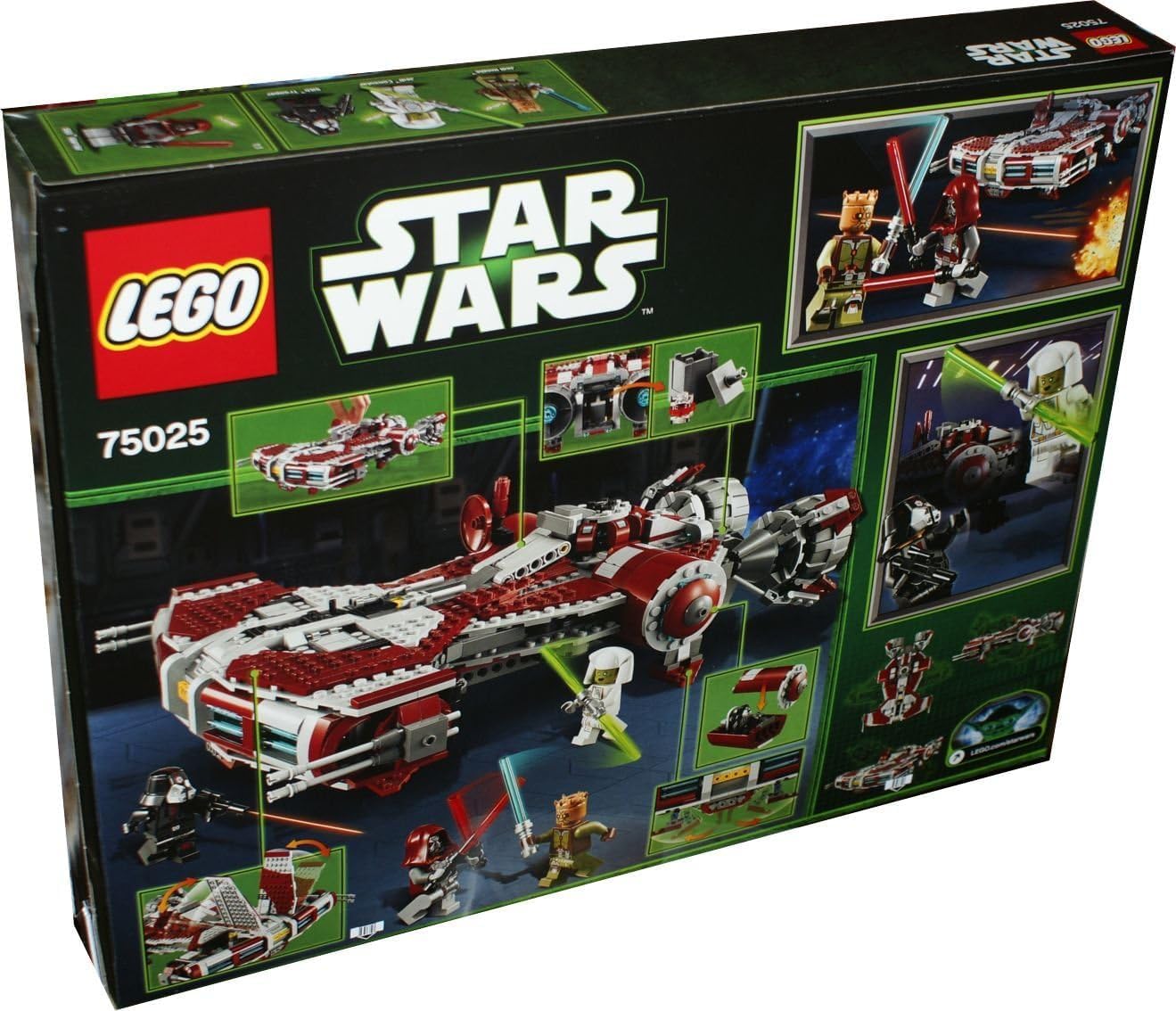 LEGO Star Wars 75025 Jedi Defender Class Cruiser (Package Damaged)