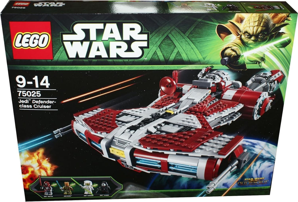 LEGO Star Wars 75025 Jedi Defender Class Cruiser (Package Damaged)