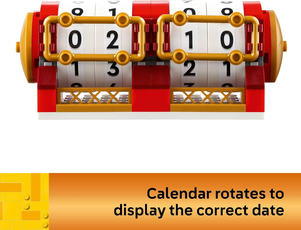 LEGO Festival Calendar - Lunar New Year Building Toy for Kids, Boys and Girls, Ages 10+ - Dragon Boat Festival Learning & Educational Toy - with Calendar for Holiday Decorations - 40678