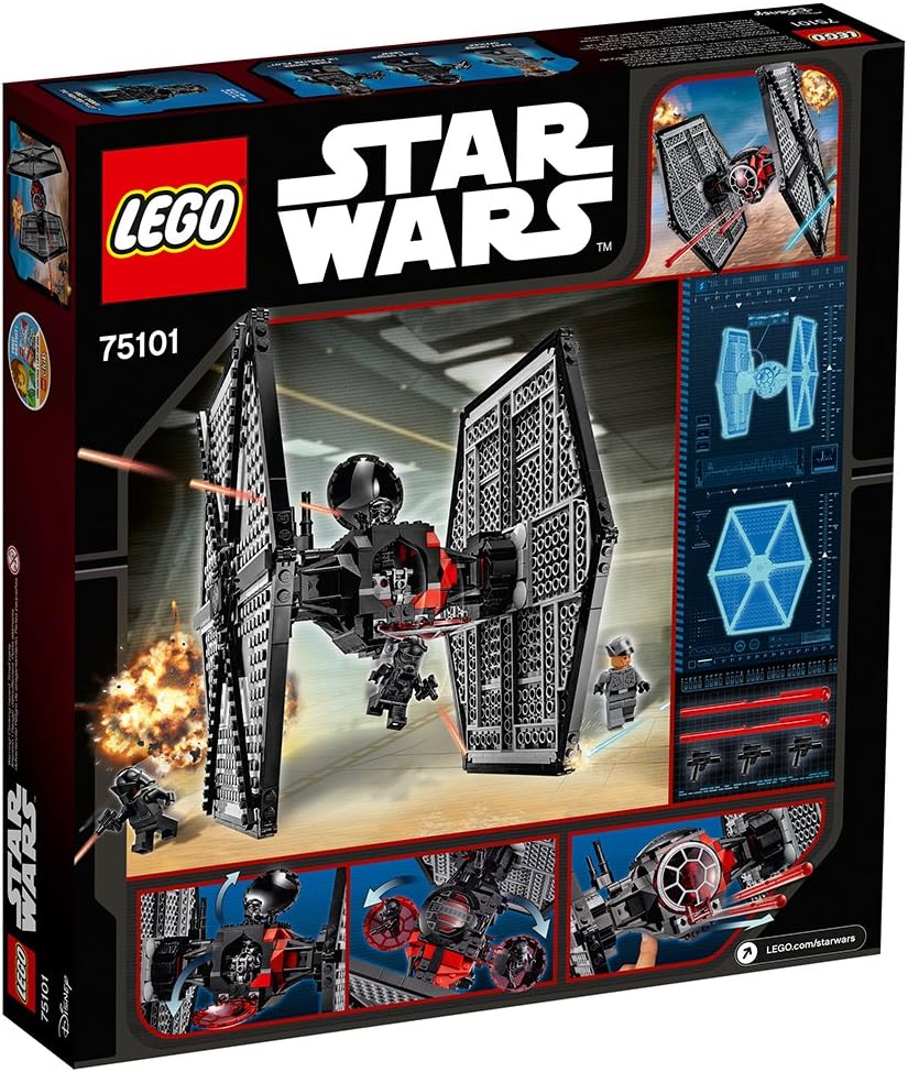 LEGO Star Wars First Order Special Forces TIE Fighter 75101 Star Wars Toy (Box Damaged)