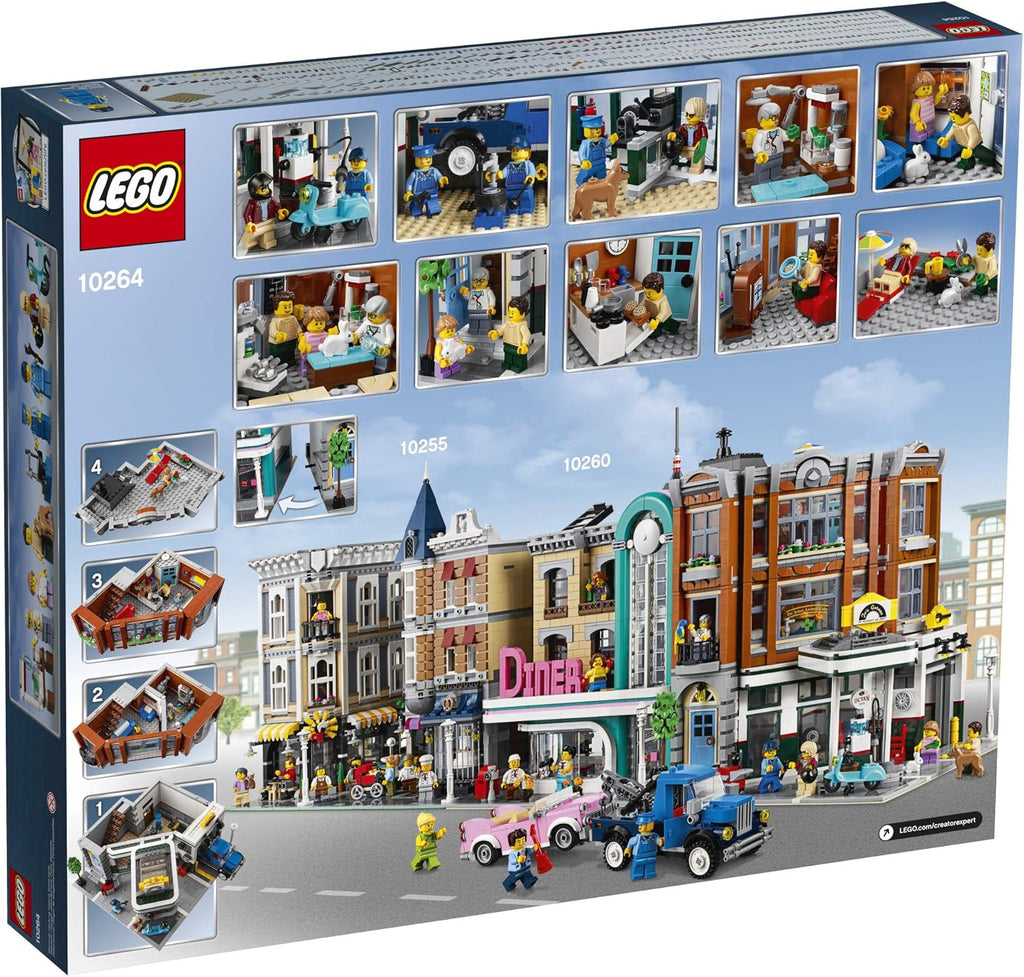 LEGO Creator Expert Corner Garage 10264 Building Kit (2569 Pieces)