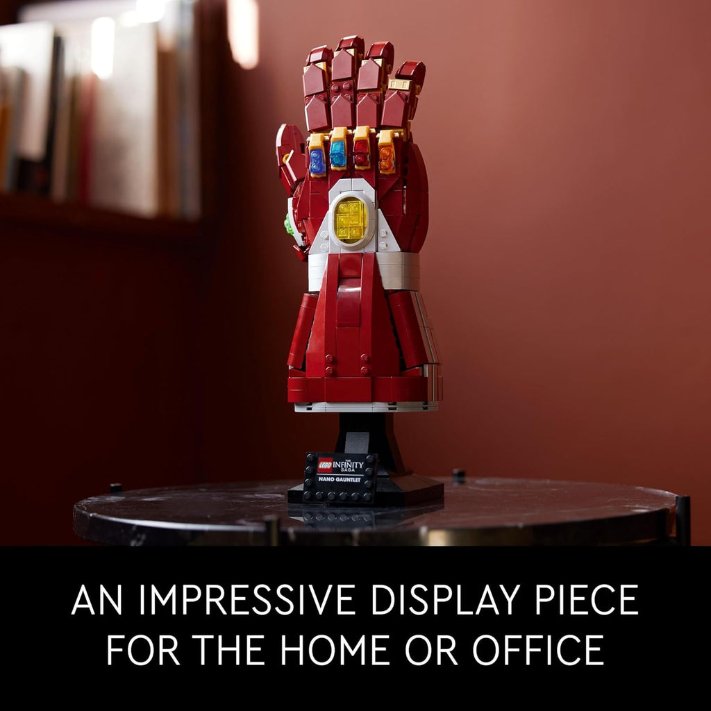 LEGO 76223 Marvel The Nano Infinity Glove, Thanos Set, Building Kit, Inifinity, Avengers Film: Endgame, Gift, for Adults